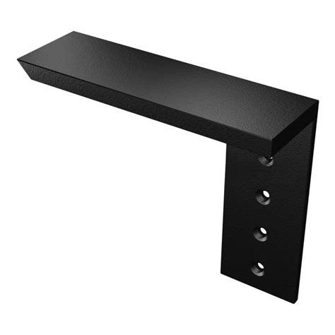 Granite brackets - The Countertop Island Support is a solid ½ inch by 2 ½ inch steel bar that runs through the base cabinet (see the image above) and extends to the length of the overhang minus a couple of inches to keep the countertop support hidden from view. The countertop support has a ½ inch x 4 inch flange on the back that mounts via two screws (the ...